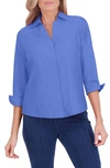 Foxcroft Taylor Fitted Non-iron Shirt In Cornflower