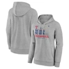 Fanatics Branded Heather Gray Texas Rangers 2023 World Series Champions Locker Room Plus Size Pullov In Heather Gray