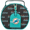 CUCE MIAMI DOLPHINS REPEAT LOGO ROUND BAG