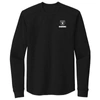 DUNBROOKE DUNBROOKE BLACK LAS VEGAS RAIDERS CAVALIER THERMAL LONG SLEEVE T-SHIRT