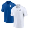 FANATICS FANATICS BRANDED WHITE/ROYAL INDIANAPOLIS COLTS THROWBACK TWO-PACK POLO SET