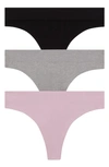 HONEYDEW INTIMATES BAILEY ASSORTED 3-PACK THONGS