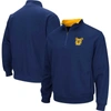 Colosseum Men's  Navy North Carolina A&t Aggies Tortugas Quarter-zip Sweatshirt In Navy