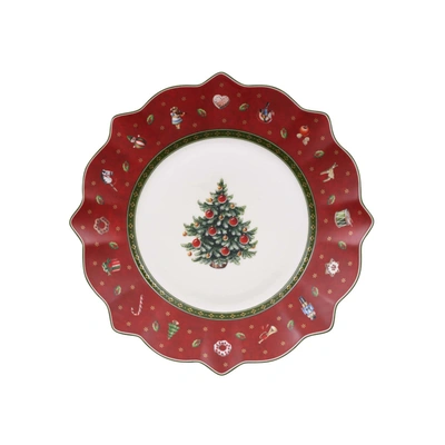 VILLEROY & BOCH TOY'S DELIGHT SALAD PLATE: RED