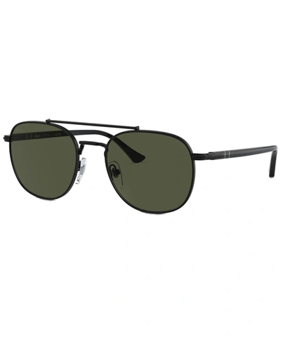 Persol Round-frame Sunglasses In Black