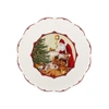 VILLEROY & BOCH TOY'S FANTASY LG PASTRY PLATE: SANTA BRINGS GIFTS