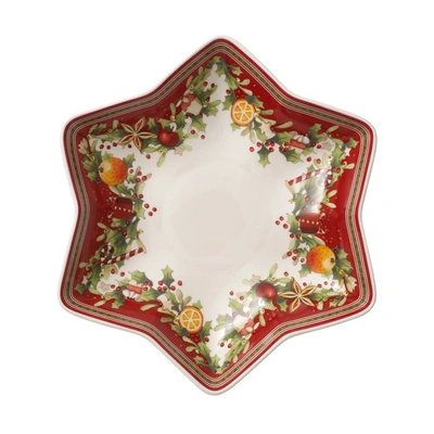 Villeroy & Boch Winter Bakery Delight Footed Star Bowl: Star Shape