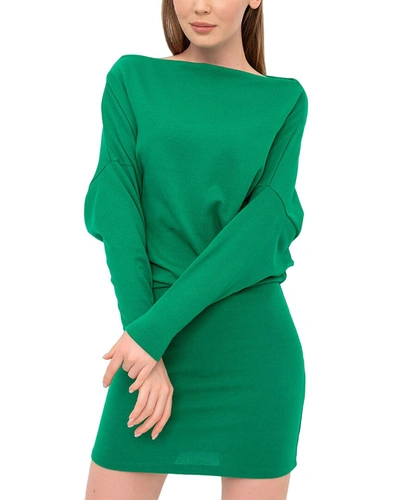 Laranor Midi Dress In Green