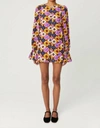 Rhode Nara Dress In Aquarelle In Multi