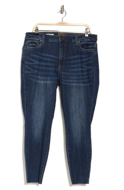 Kut From The Kloth Carlo Raw Hem Ankle Skinny Jeans In Bamboo