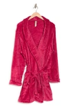 Honeydew Intimates Do Not Disturb Plush Robe In Garnet