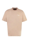 Represent Logo-print Cotton T-shirt In Brown