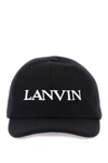 LANVIN LANVIN WOOL CASHMERE BASEBALL CAP WOMEN