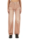Our Legacy Third Cut Digital Rust Straight-leg Jeans In Blue
