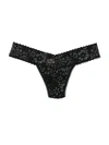 HANKY PANKY LUREX DAILY LACE LOW RISE THONG