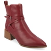 Journee Collection Estelle Bootie In Brown
