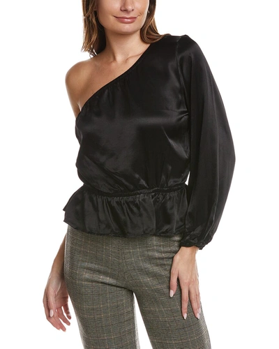 Nation Ltd Kamari One-shoulder Top In Black