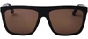 Gucci Gg0748s M 002 Flattop Sunglasses In Brown