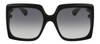 Gucci Gg0876s W 001 Oversized Square Sunglasses In Grey
