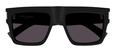 SAINT LAURENT SL 628 001 FLATTOP SUNGLASSES