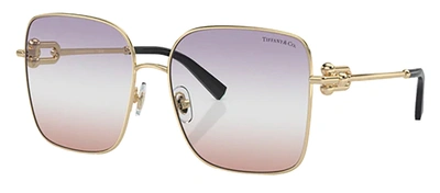 Tiffany & Co 0tf3094 6199el Oversized Square Sunglasses In Pink