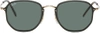 RAY BAN Gold Blaze Hexagonal Sunglasses,0RB3579N