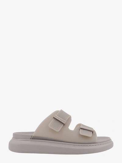 Alexander Mcqueen Hybrid Sandals In Ash Grey/ash Grey