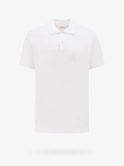 Alexander Mcqueen Polo Shirt In White