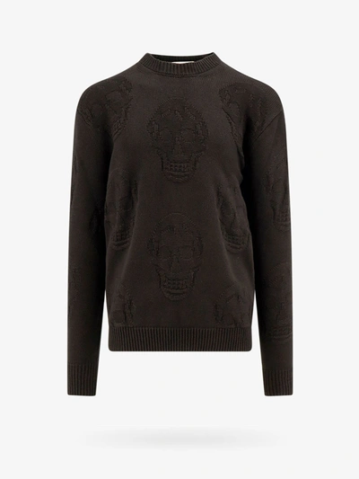 Alexander Mcqueen Sweater In Black