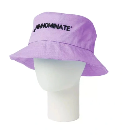 Hinnominate Elegant Purple Logo Hat - 100% Women's Cotton