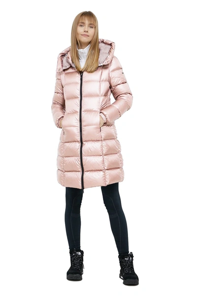Refrigiwear Nylon Jackets & Women's Coat In Pink