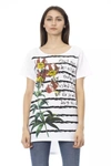 Trussardi Action Cotton Tops & Women's T-shirt In White