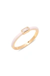 Brook & York Posie Enamel Ring In Gold