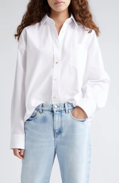 Stella Mccartney Cotton Shirt In White