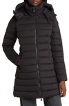 Save The Duck Dorothy Hooded Puffer Jacket In Black