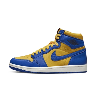 Nike Air Jordan 1 Retro High Og (ps) Sneakers Varsity Maize / Game Royal In Blau
