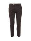 Michael Coal Mc-brad Plus 2741 Capri Trousers In Brown