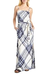 SPLENDID SPLENDID ANNALISE PLAID MAXI DRESS