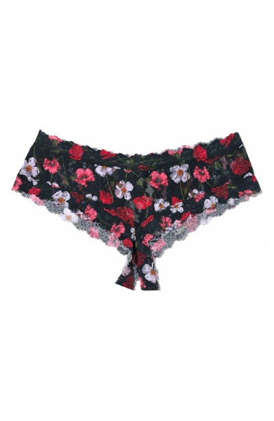 Hanky Panky Printed Signature Lace Crotchles Cheeky Hipster Am I Dreaming In Multicolor