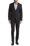 TED BAKER ROGER EXTRA SLIM FIT TONAL PLAID WOOL SUIT