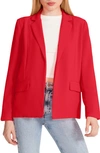 Steve Madden Payton Blazer In True Red