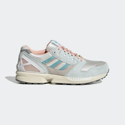 Adidas Originals Zx 8000 Low-top Suede Trainers In Pink