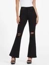 GUESS FACTORY ECO SHARONA MID-RISE FLARED JEANS