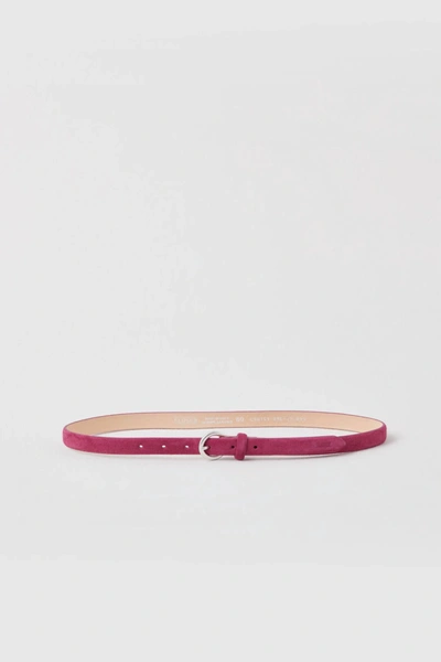 Closed Pink Suede Belt