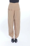 Matthildur Breeze Pant In Dark Khaki In Multi