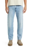 Frame Straight Fit Jeans In Gate Blue