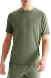 On Focus-t Performance Running T-shirt In Taiga