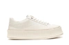 Jil Sander 40mm Vulcanized Canvas Sneakers In White