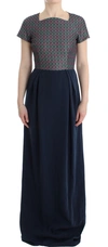 Cote Co|te Multicolor Short Sleeve Doris Long Women's Dress In Multicolor