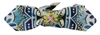 Dolce & Gabbana Multicolor Majolica Print Adjustable Papillon Bow Tie In Multicolor